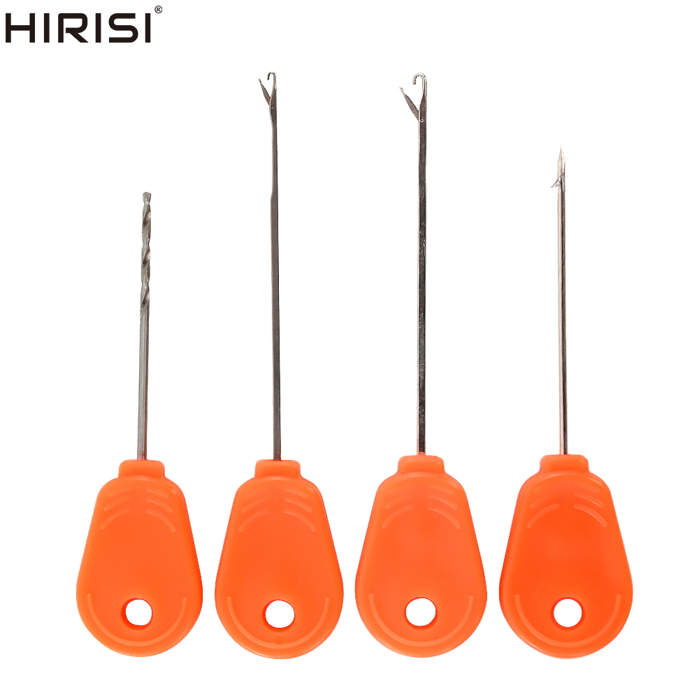 Fishing Hook Sharpener - Hirisi 4 Stück Karpfenangeln Ködernadel mit