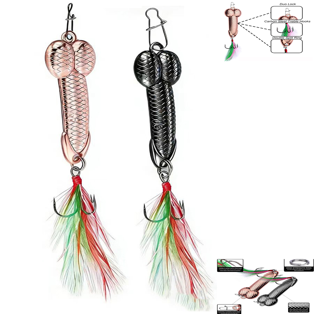 Fishing Hook Treble - Speziell geformter Metall-VIB-Angelköder 3g 7g 11g