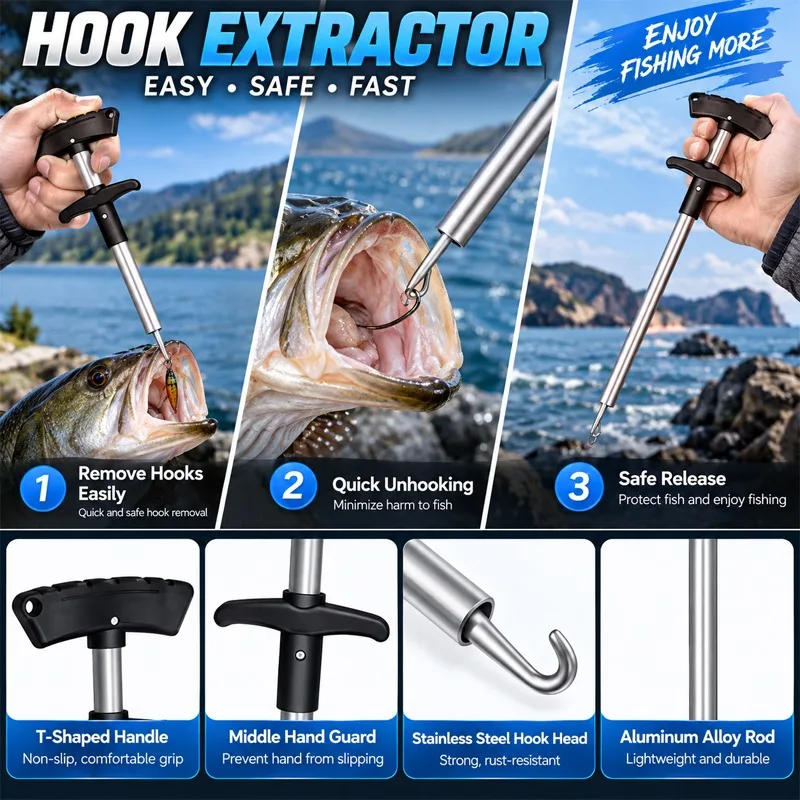 Professionelles Multifunktiona – Fishing Hook Remover Bewertung und Preis